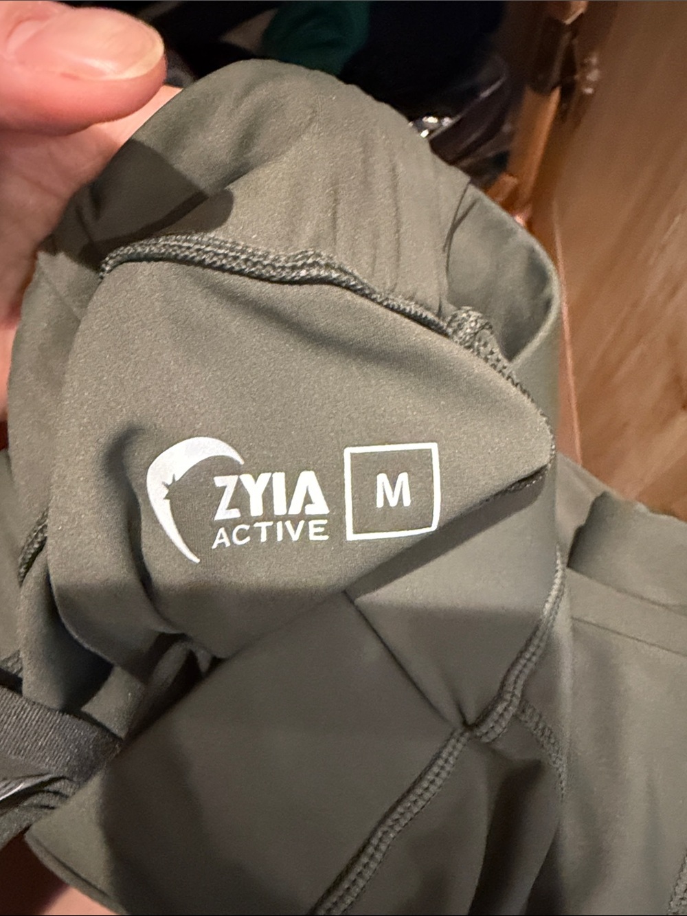 ZYIA Active Olive Peak Cargo Joggers Medium M - Picture 5 of 6